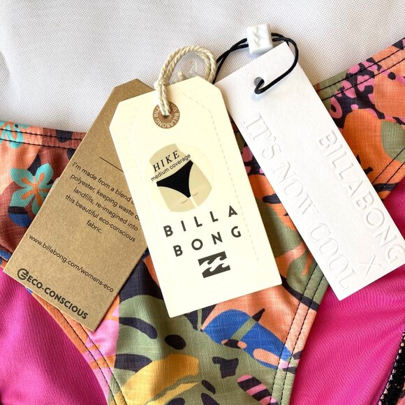 Billabong x It's Now Cool Mamacita Hike Bikini Bottom Women's Medium M NWT - Picture 3 of 8